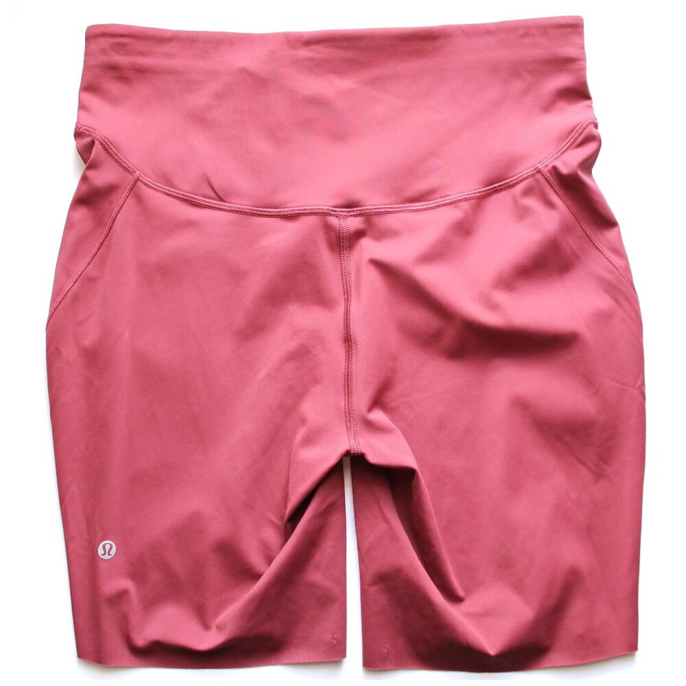 Lululemon Base Pace High-Rise Short 8" / Size 10 / Mulled Wine Run Nulux - Picture 5 of 8